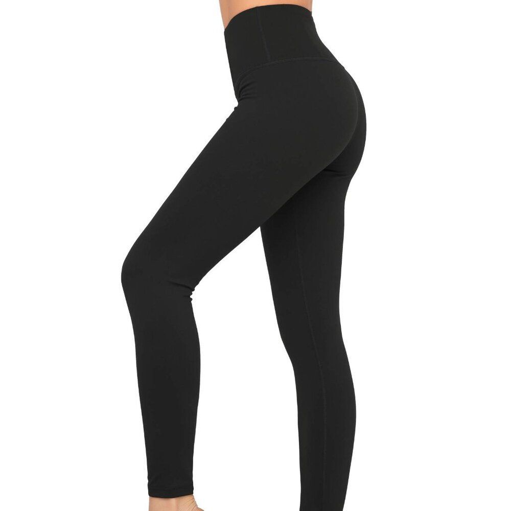 Compression Yoga Pants with Inner Pockets in High Waist Athletic Pants Tummy Con
